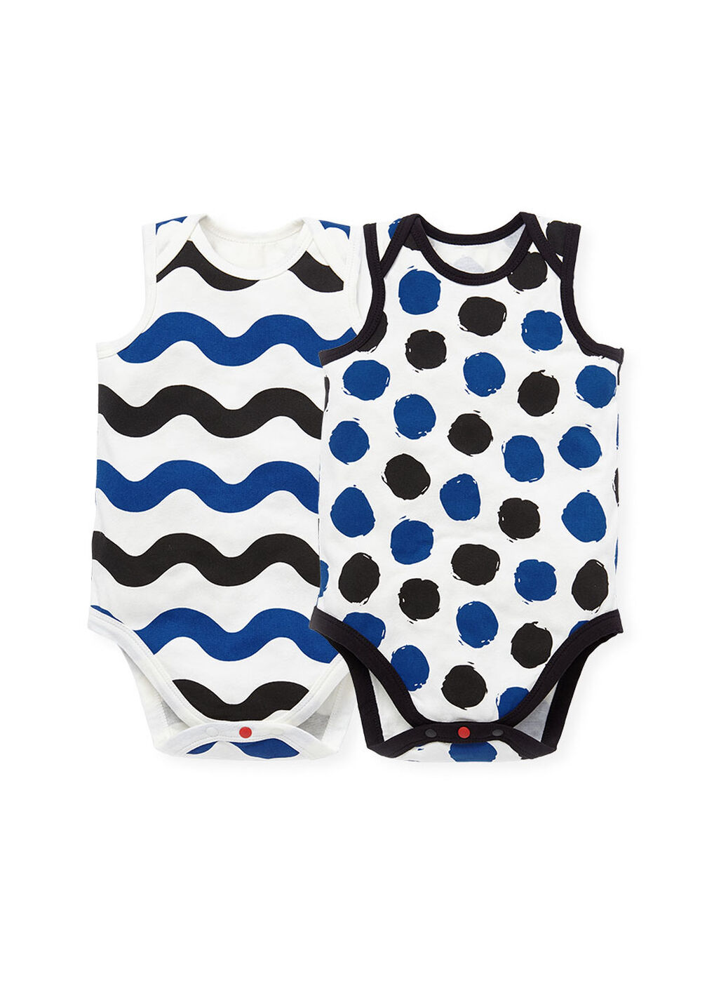 Baby Cotton S/L Bodysuit 2 Pcs Pack, , hi-res image number 0